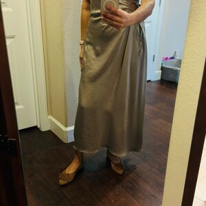 House of Harlow 1960 Taupe Maxi Dress